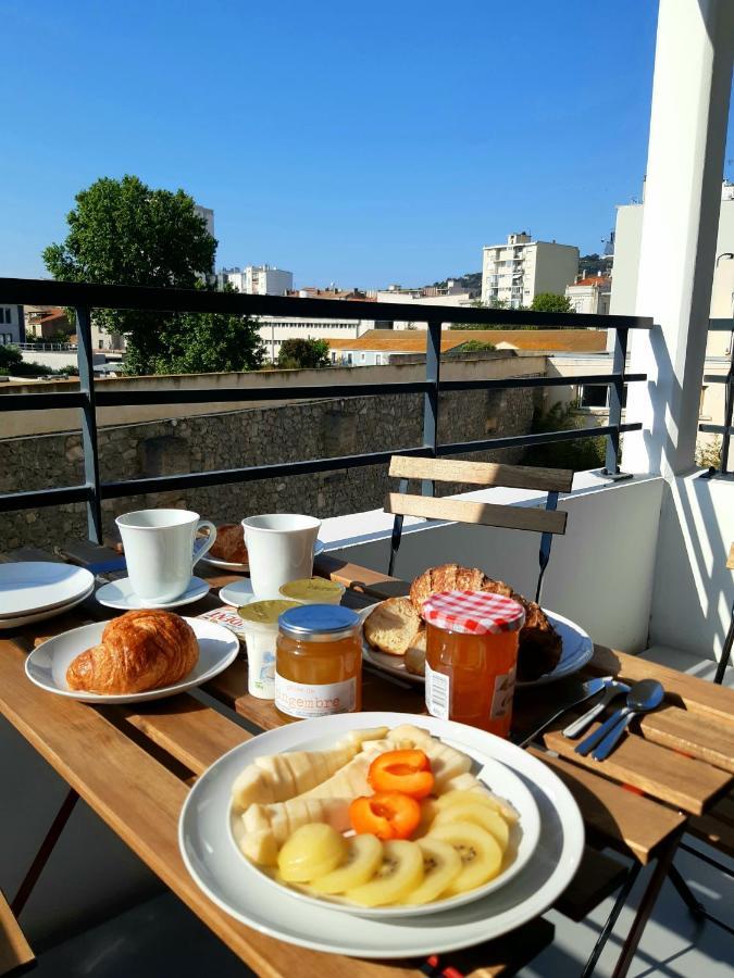Апартаменты Cosy T3 Gare Terrasse + Parking Сет Экстерьер фото